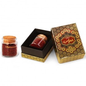 2 گرم مینیاتور بهرامن زعفران کادویی 2 گرم مینیاتور بهرامن