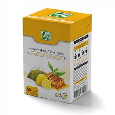 چای سبز لیمو عسلی - دکتر آز