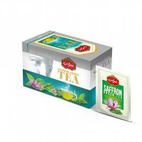 چای سبز زعفرانی بهرامن چای سبز زعفرانی بهرامن
